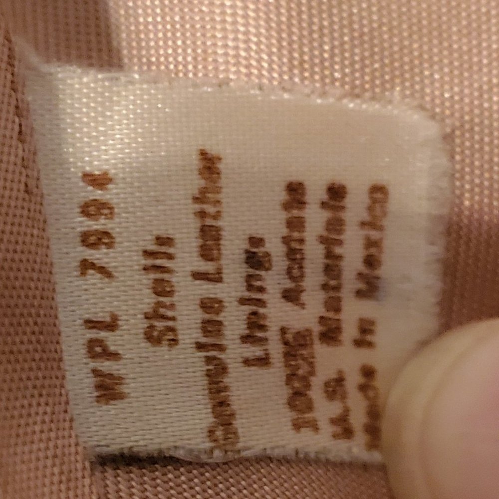 Men's 40 L Brown Leather Jacket - Picture 6 of 14